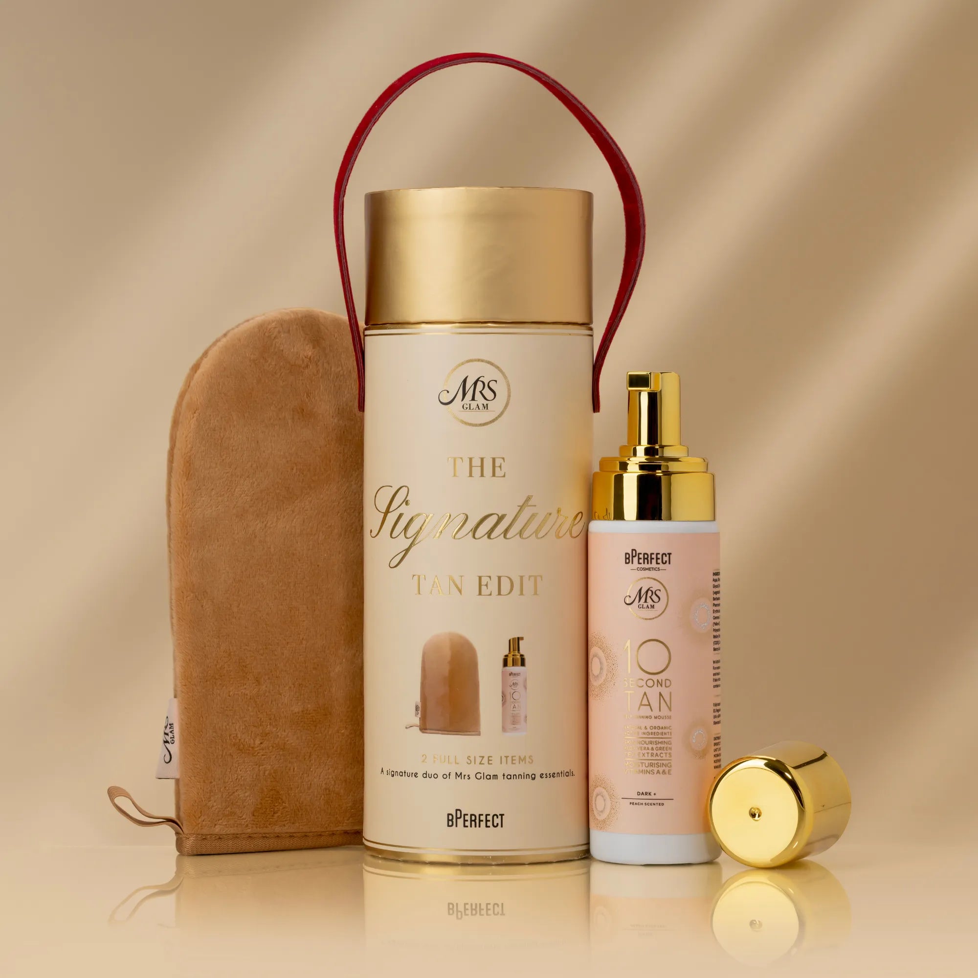 Mrs. Comonenets Mrs Glam - Signature Tan Edit Gift Set | BPerfect Cosmetics