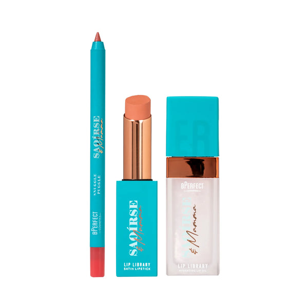 BPerfect x Saoírse & Mamma - Lip Library - Lip Trio