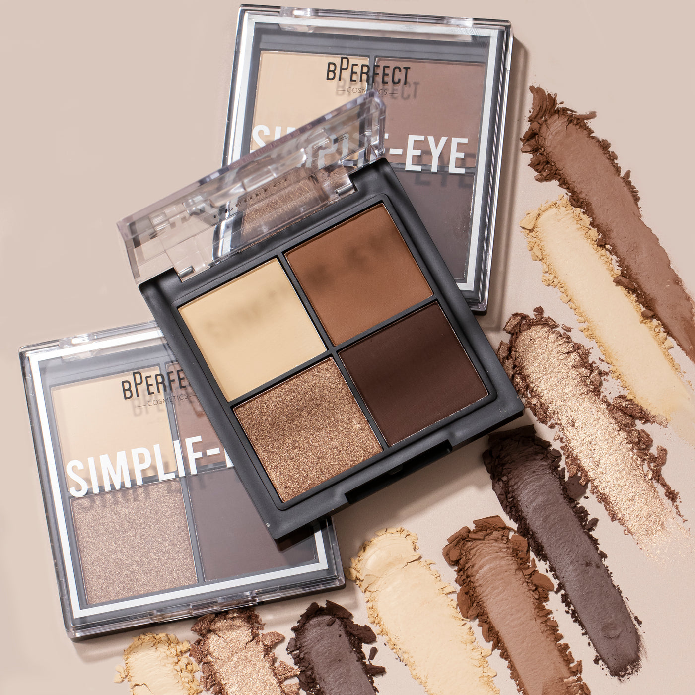 Simplif-EYE - Nude Necessities Quad Palette