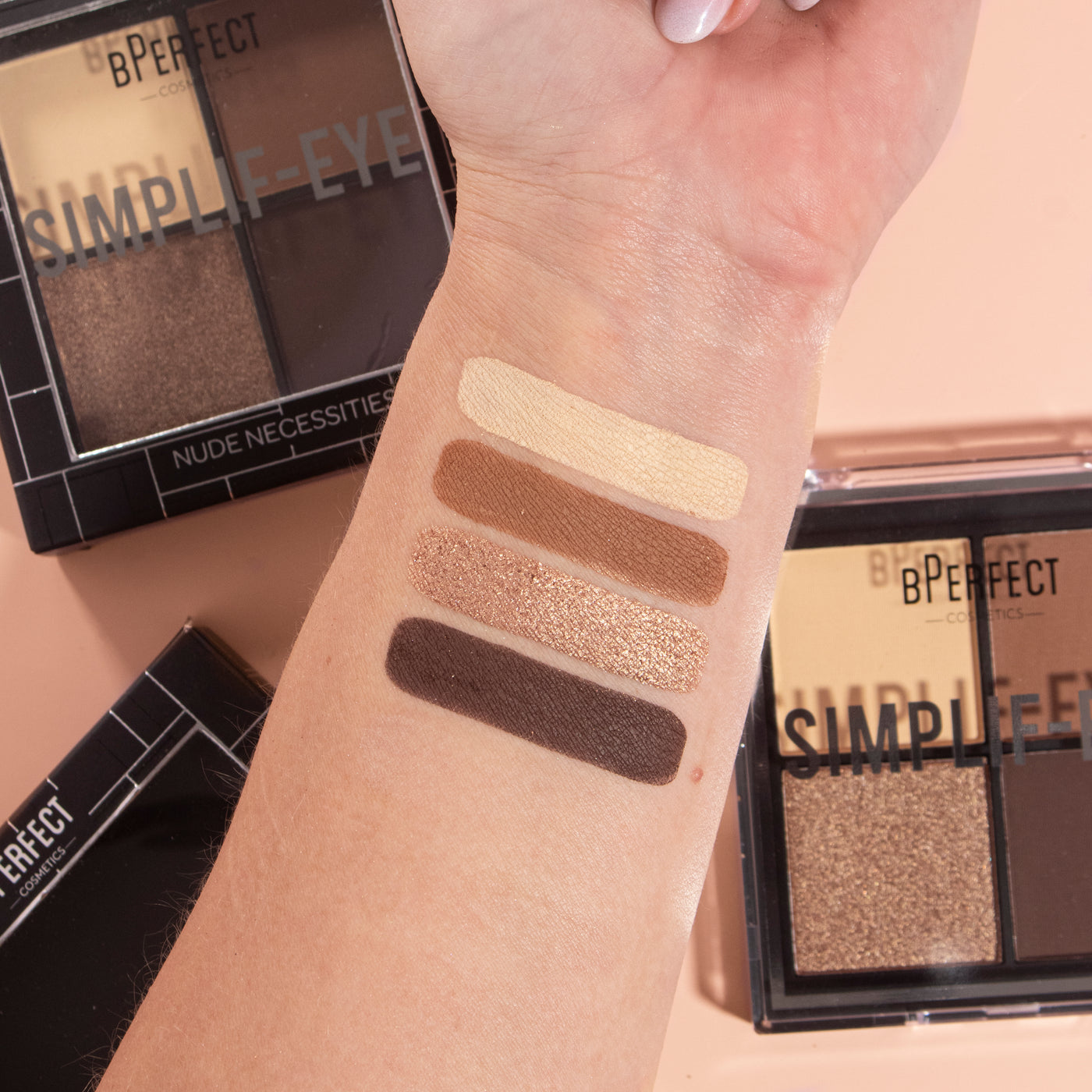 Simplif-EYE - Nude Necessities Quad Palette