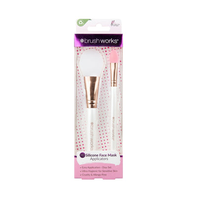 Brushworks - Silicone Face Mask Applicators - 2 Pack