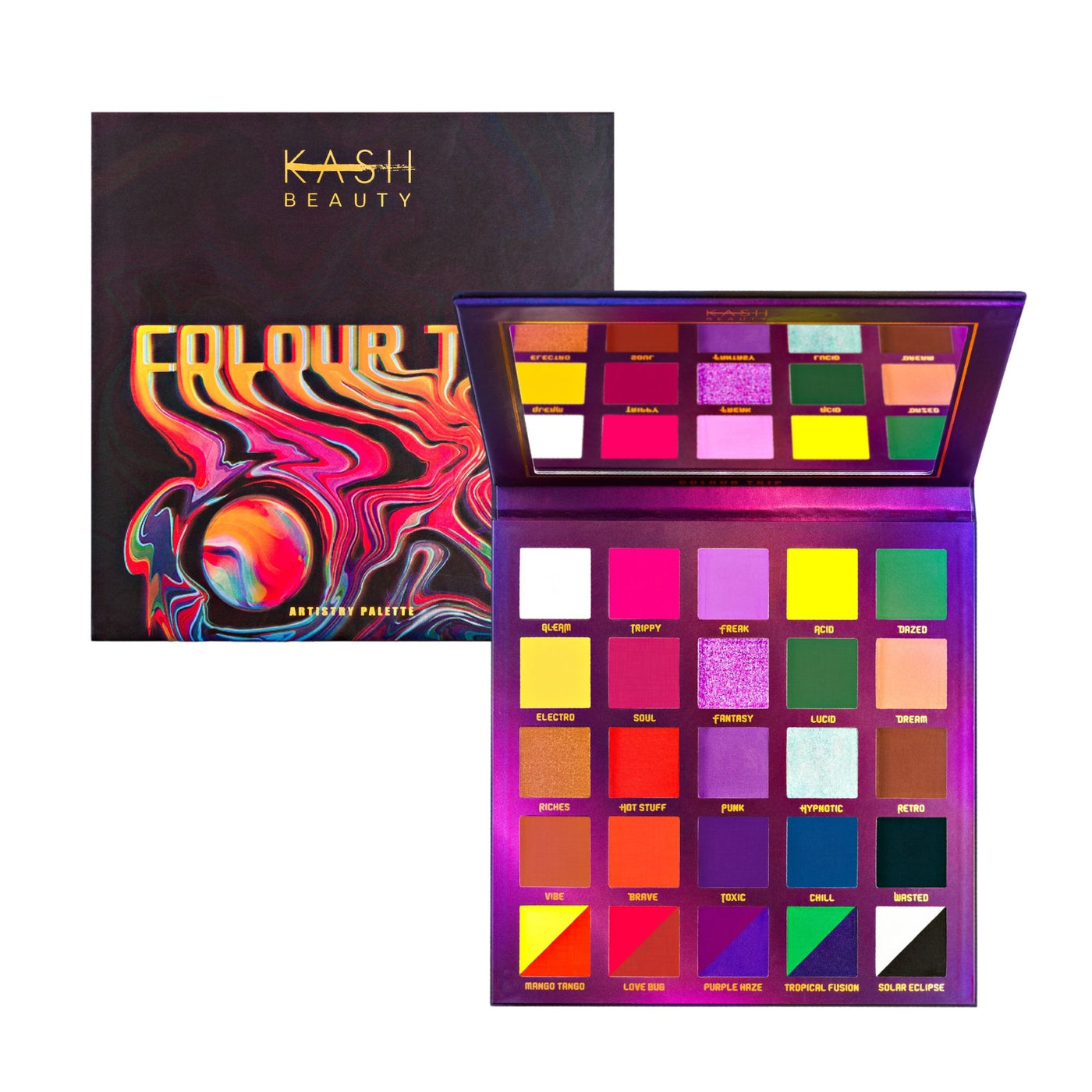 Kash Beauty - Colour Trip Palette