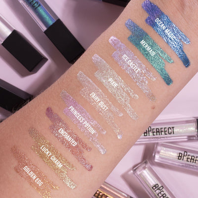 Glamour Glitter Liquid Eyeshadows - Duo Shift Collection