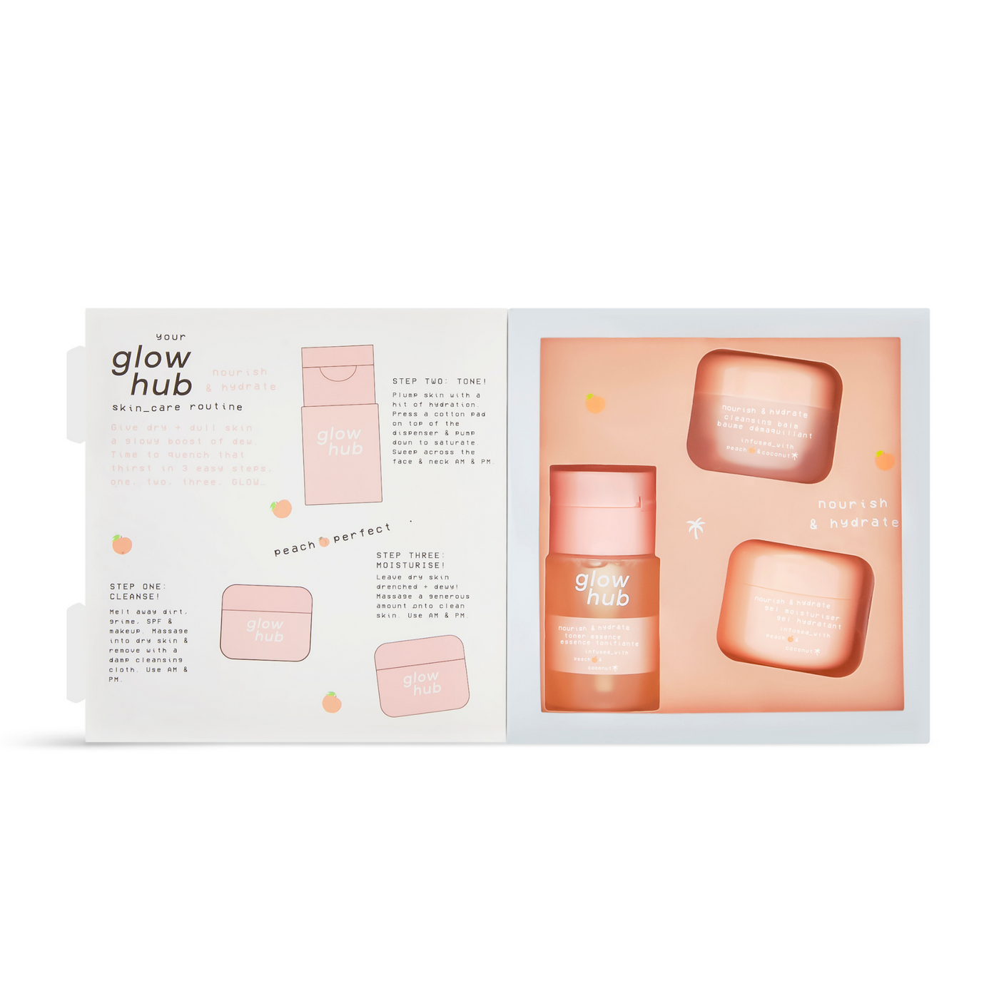 Glow Hub - Nourish & Hydrate Discovery Gift Set