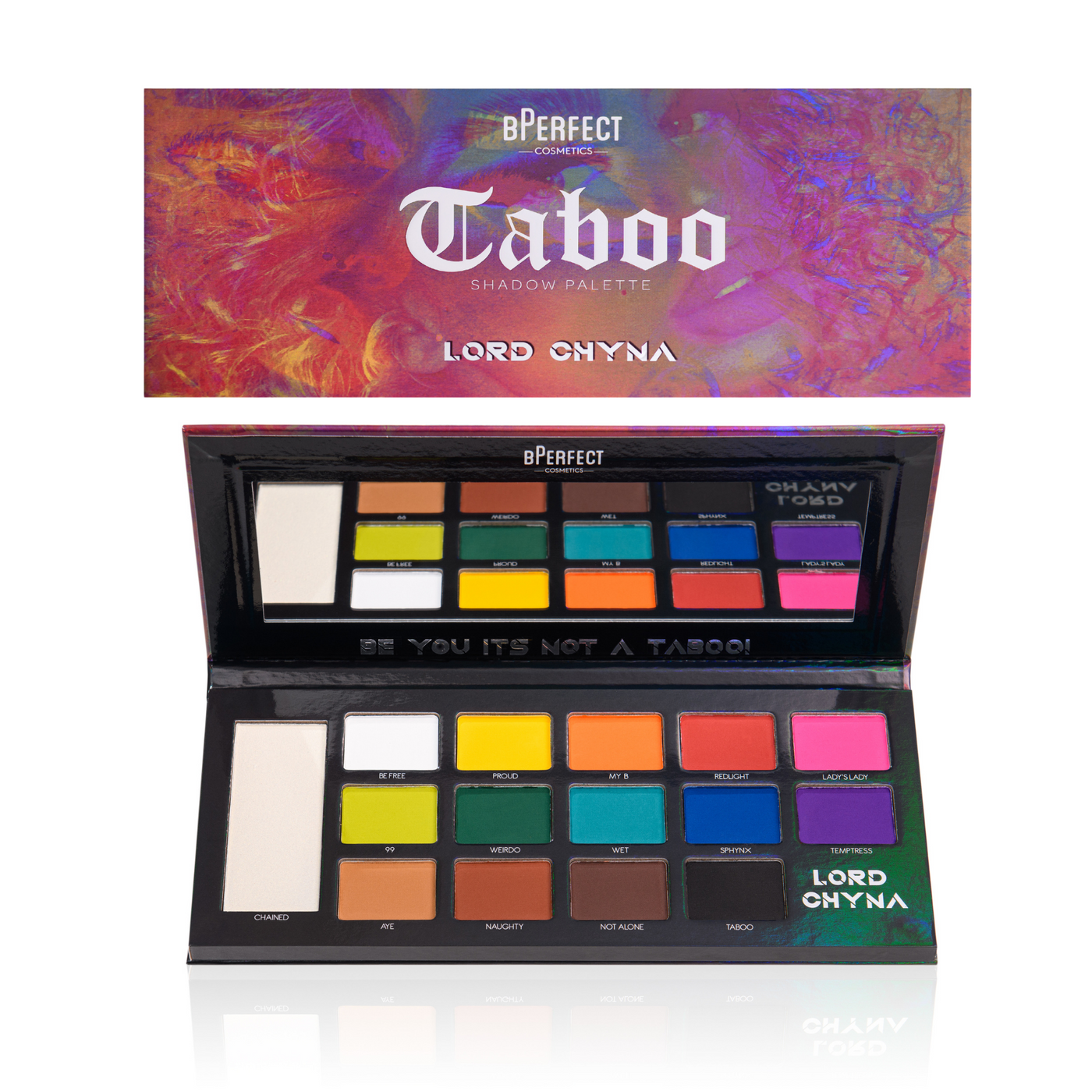 BPerfect x Lord Chyna Taboo Palette