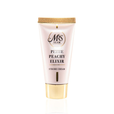 Mrs Glam - Peachy Elixir Strobe Cream - Travel Size