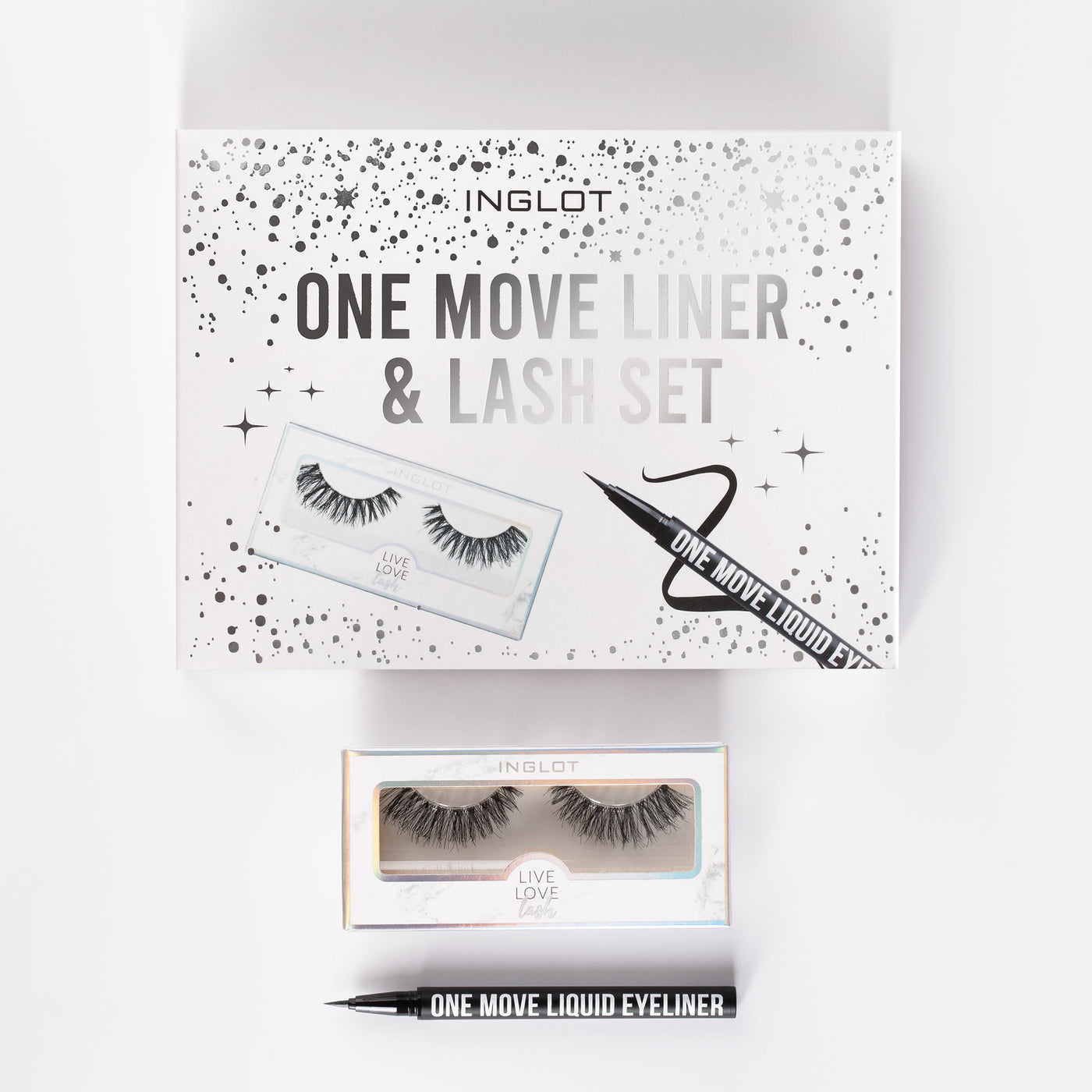 Inglot - One Move Liner & Lash Set