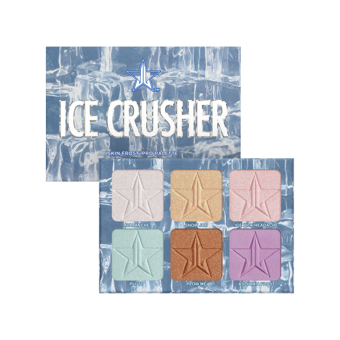 Jeffree Star Cosmetics - Skin Frost Highlighter Pro Palette - Ice Crusher