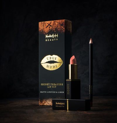 Kash Beauty - Secret Treasure Lip Kit - True Nude