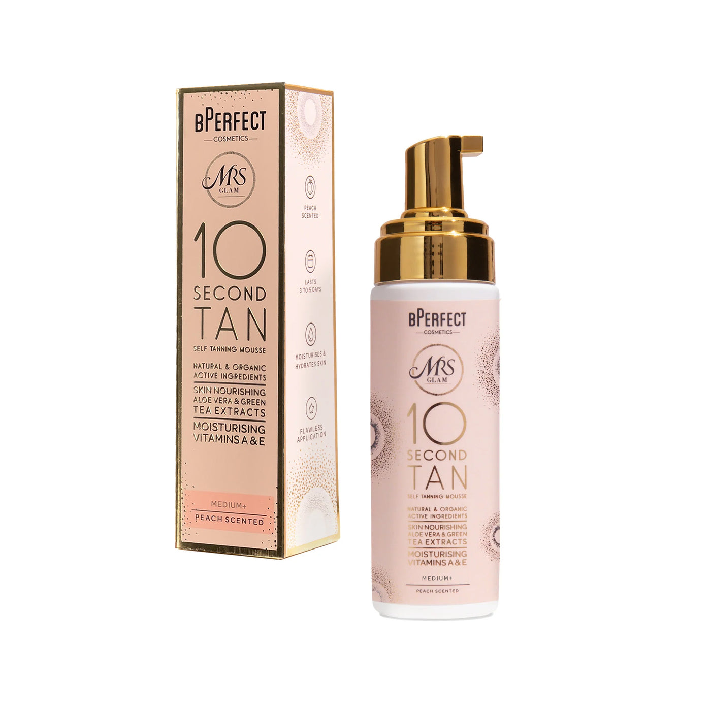 BPerfect x Mrs Glam - Medium+ Tanning Mousse